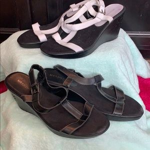 Merona sandals 2 pair